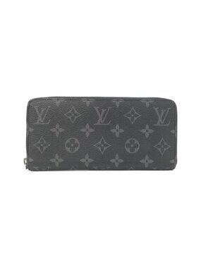 Louis Vuitton Monogram Eclipse Zippy Wallet Horizontal